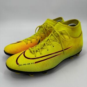 Nike Mercurial Superfly 7 Academy AG Yellow‎ Soccer Cleats Men's Size 11.5